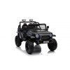 Autko na akumulator OFF ROAD EXTREME 4x4 czarne 24V | 200W | 50 kg | EVA | LED | 2,4Ghz | ECO skóra