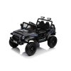 Autko na akumulator OFF ROAD EXTREME 4x4 czarne 24V | 200W | 50 kg | EVA | LED | 2,4Ghz | ECO skóra