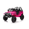 Autko na akumulator OFF ROAD EXTREME 4x4 różowe 24V | 200W | 50 kg | EVA | LED | 2,4Ghz | ECO skóra