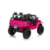 Autko na akumulator OFF ROAD EXTREME 4x4 różowe 24V | 200W | 50 kg | EVA | LED | 2,4Ghz | ECO skóra
