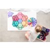 Connetix Tiles - Magnetyczne Klocki Pastelowe XXL 202 szt.