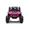Autko na akumulator Buggy UTV KCK 4x4 różowe 24V | 800W | 50 kg | EVA | LED | 2,4Ghz | ECO skóra