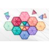 Connetix Tiles - Magnetyczne Klocki Pastelowa Geometry 40 sztuk