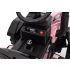 103671 20 227361 20 detsky elektricky traktor s vleckou 12v 7ah ruzovy