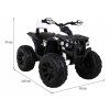 201846 8 detska elektricka ctyrkolka atv power 4x405