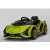 Dětské elektrické auto Lamborghini Sián zelené (9)