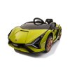 Dětské elektrické auto Lamborghini Sián zelené (4)