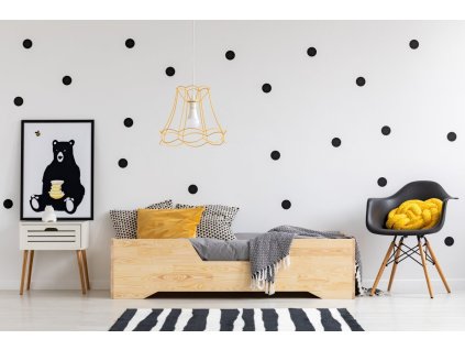 CUTIE 1 Pat din lemn pentru copii (Rozměry 100 x 170 cm)