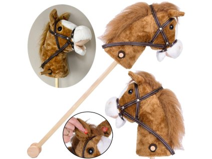 pol pl Hobby Horse Kon na patyku Dzwiek galopu i rzenia ruchomy pysk ZA5442 21508 5