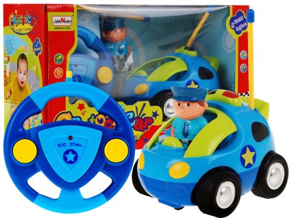 Autíčko modrá policie 66011