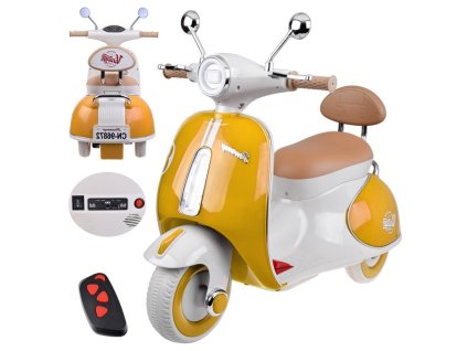 227649 13 elektricky skutr pro deti pa0330 oranzovy