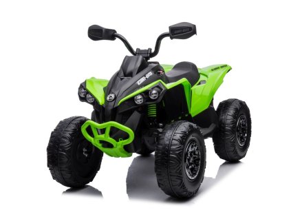 Dětská elektrická čtyřkolka Can Am Renegate 180W 4x4 zelená2