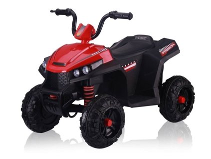 dětská elektrická čtyřkolka červená (3)