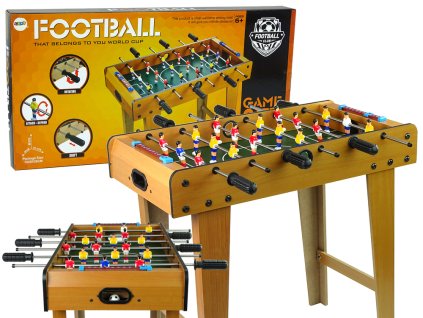 Dětský dřevěný stolní fotbálek 62 cm (1)