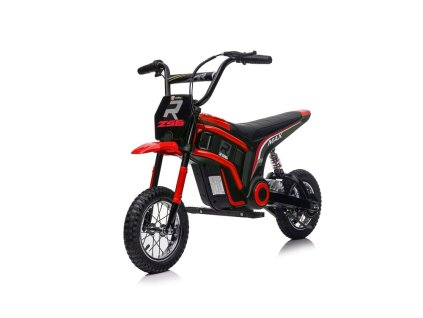 Dětská elektrická motorka Cross 350W červená11