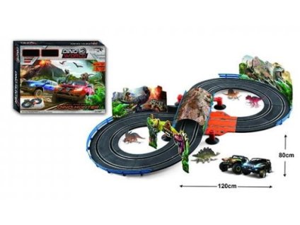 Autodráha Dino s Elektrickým Adaptérem