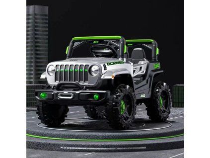 Elektrické autíčko Terrain 4x4 šedé1