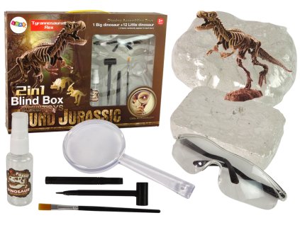 209812 archeologicka sada 2v1 kostra dinosaura tyranosaurus