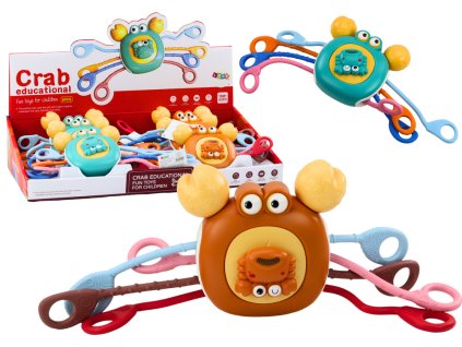 Teather educativ interactiv cu crab senzorial pentru copii