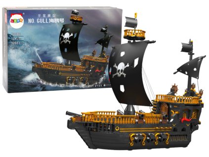 211246 piratska lod stavebnice 1288 dilku