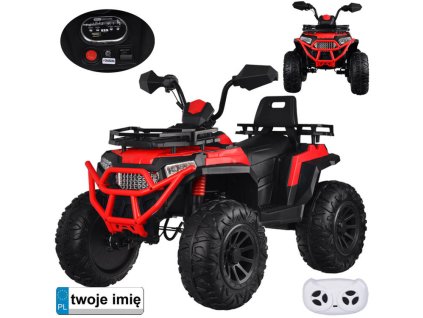 pol pl Duzy quad na akumulator dla dziecka 4x4 gaz w manetce amortyzator PA0315 20991 13