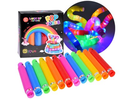 216739 pop tube svitici senzoricke trubicky led 12ks