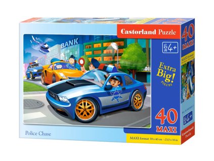 215662 puzzle 40 dilku maxi policejni honicka