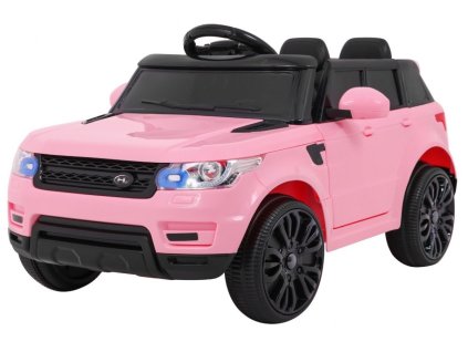 Mașină electrică Land Rapid Racer roz AMBALAJ DETERMINAT