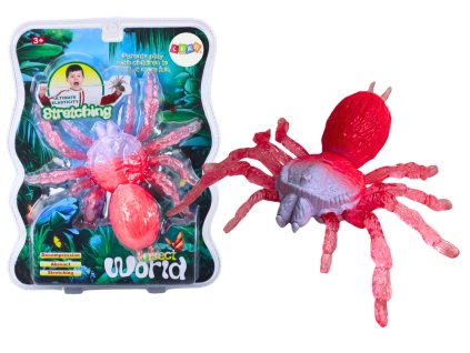 221167 gumovy natahovaci pavouk ruzovy