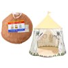 220960 detsky indiansky stan teepee bezovy