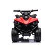218497 2 detska elektricka ctyrkolka storm 2x25w cervena