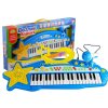 223737 detske klavesy s mp3 a mikrofonem modre