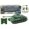 Tanc militar cu telecomandă R/C 1:28 verde