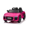 Mamido RIDE on CAR Elektrické autíčko Pojazd na akumulator Elektromos kisauto Audi R8 HL1818 NEW PINK (3)
