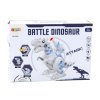 224379 5 robot dinosaurus s vystrelovacem sipek se svetly a zvuky bily