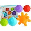 Set bile senzoriale pentru bebelus 6 piese