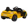 Elektrické autíčko Porsche Spyder RS 718 lakované žluté08