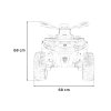 quad can am outlander atv z pilotem rozowy (1)
