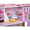 pol pl Duzy Azurowy Domek drewniany dla lalek Winda Garaz Balkon Meble ZA5388 21431 9
