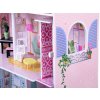 pol pl Duzy Azurowy Domek drewniany dla lalek Winda Garaz Balkon Meble ZA5388 21431 11