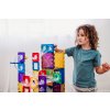 Placi Connetix - Kit de constructii magnetice Rainbow Ball Track 92 buc