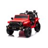 226320 3 elektricke auticko offroad cervene 12v vysoky podvozek siroke sedadlo odpruzene napravy 2 4 ghz dalkove ovladani led svetla