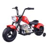 mirrored motor chopper red