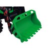 pol pl Duzy TRAKTOR elektryczny na akumulator dla dziecka przyczepa lyzka PA0320 21751 10