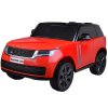 mirrored range rover red