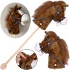 pol pl Hobby Horse Kon na patyku Dzwiek galopu i rzenia ruchomy pysk ZA5442 21509 7