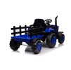 227355 6 detsky elektricky traktor s vleckou 12v 7ah modry