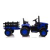 227355 7 detsky elektricky traktor s vleckou 12v 7ah modry