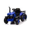 Tractor electric pentru copii cu remorcă 12V 7Ah albastru