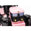 227361 31 detsky elektricky traktor s vleckou 12v 7ah ruzovy